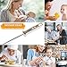 Instant Read Meat Thermometer Food Cooking Thermometer with Digital Meat Thermometer for Kitchen, Outdoor Cooking, BBQ, Candy and Grill Meat Thermometer