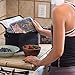 Snap Pak 12010 Storage Containers 28 oz. Clear Lid/Black Base BPA Free, Microwave, Freezer & Dishwasher Safe Air Tight Seal, Very Durable Keeps Food F