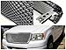 Spec-D Tuning HG-F15004C Ford F150 Xl Stx Xlt Fx4 Chrome Mesh Front Grille 1 Pc