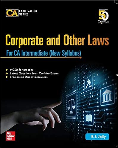 Corporate and Other Laws for CA Intermediate (New Syllabus) |For Group 1: Paper 2