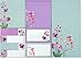 Fuchsia Blooms Sticky Notes Portfolio