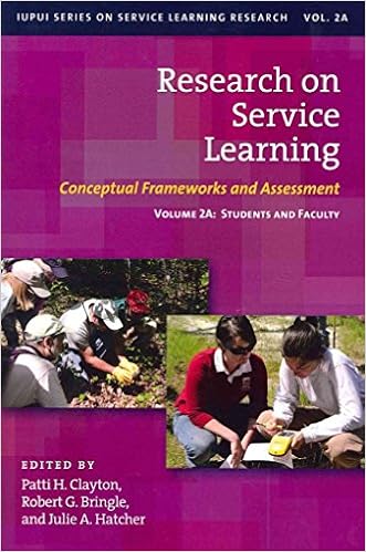 research on service learning conceptual frameworks and assessment