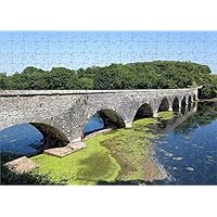 Media Storehouse 252 Piece Puzzle of Old Eight Arch Bridge in Welsh Countryside (17858163)