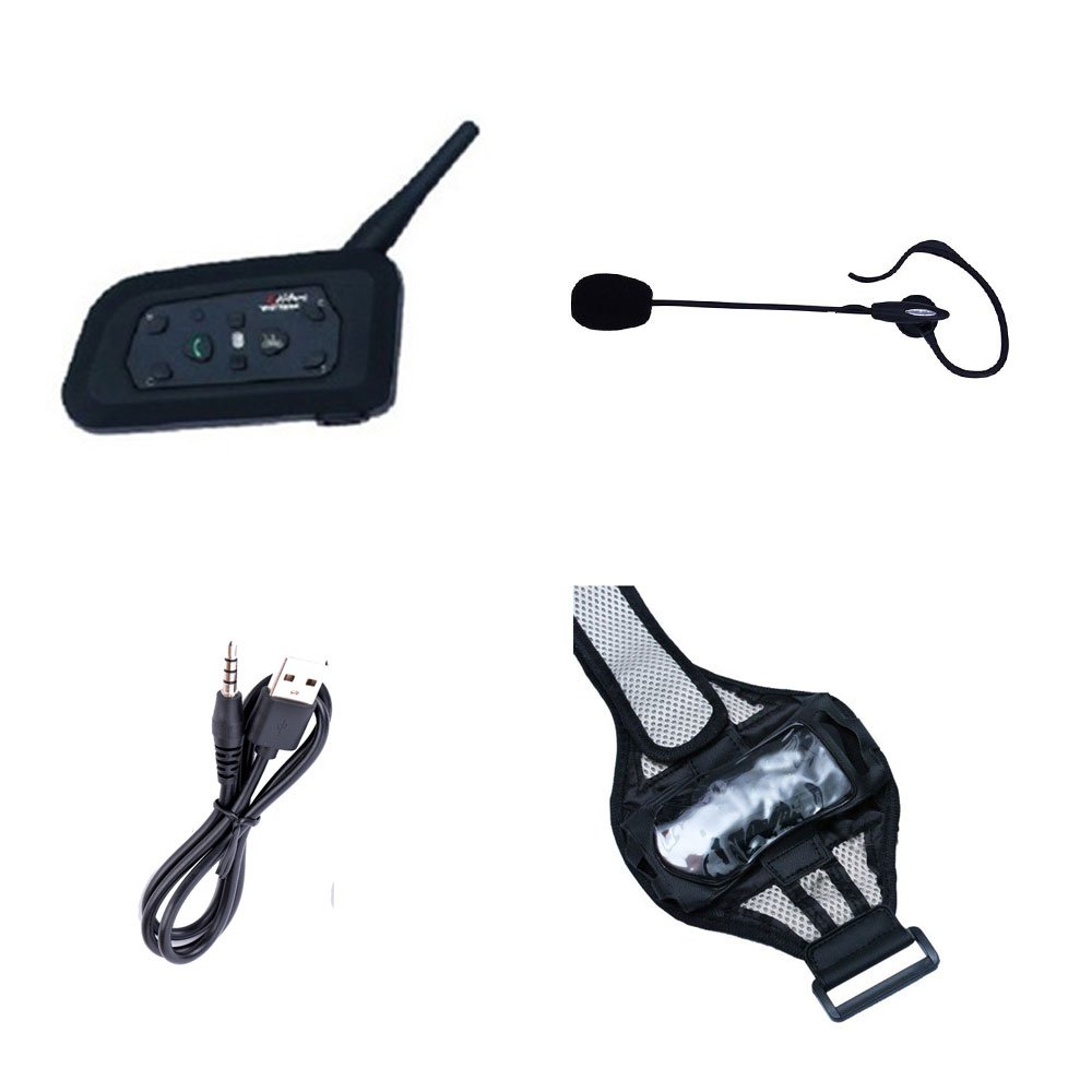 Maxquall 4 Referees Talk Same Time Football Referee Judger Arbitration Walkie Talkie Football