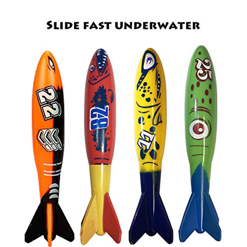 Fayoo Diving Pool Toys Sinking Underwater Summer Jumbo Pool Toy Gift Set Bundle for Kids