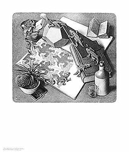 M.C. Escher Reptiles Poster 21.5x25.5