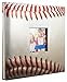 MCS MBI 9.6x8.5 Inch Baseball Theme Scrapbook Album with 8x8 Inch Pages with Photo Opening (865480)
