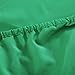 HONEYMOON HOME FASHIONS Brushed Microfiber Queen Bed Sheet Set, Turquoise
