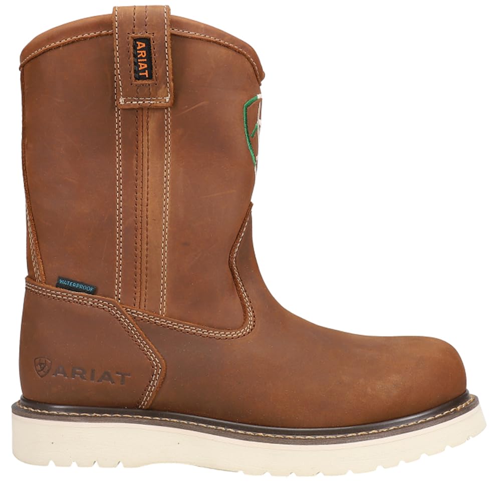 Scarpe Antinfortunistiche ARIAT Turbo 6 Uomo, Pelle Impermeabile, Punta Morbida, Nere