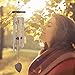 Sympathy Wind Chimes Outdoor, Large Chimes Garden Patio Decor, Memorial Wind Chimes with 18 Elegant Metal Tubes for Loss of Loved Ones Unique Gift for Friends Children Lovers Yard Home Balcony Porch