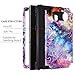 Casetego Compatible with Galaxy Note 8 Case,Floral Three Layer Heavy Duty Hybrid Sturdy Shockproof Full Body Protective Cover Case for Samsung Galaxy Note 8,Purple Mandala