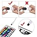 Alfa Lighting LED Strip Lights 16.4ft/5m RGB with 150 LEDs (SMD 5050) + 44key Remote Control + Power Supply with Plug [Energy Class A]