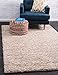 Unique Loom Solid Shag Collection Area Rug (7' 10