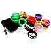 WELOYA Vape Rings Silicone Anti Slip Band for RBA RDA Tank Mechanical Mods 20 pcs