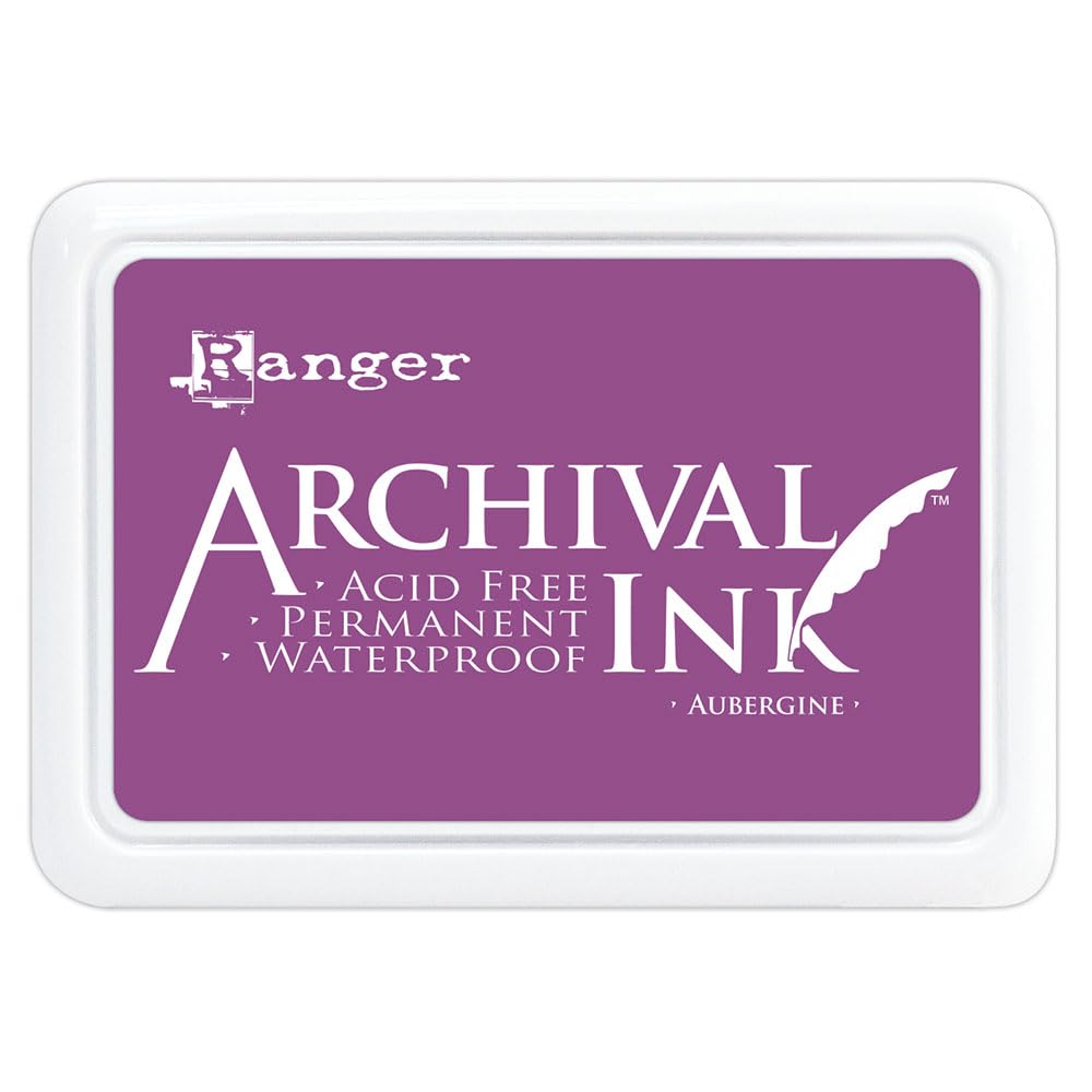 RANGER INDUSTRIES Ink pad, Purple, one Size