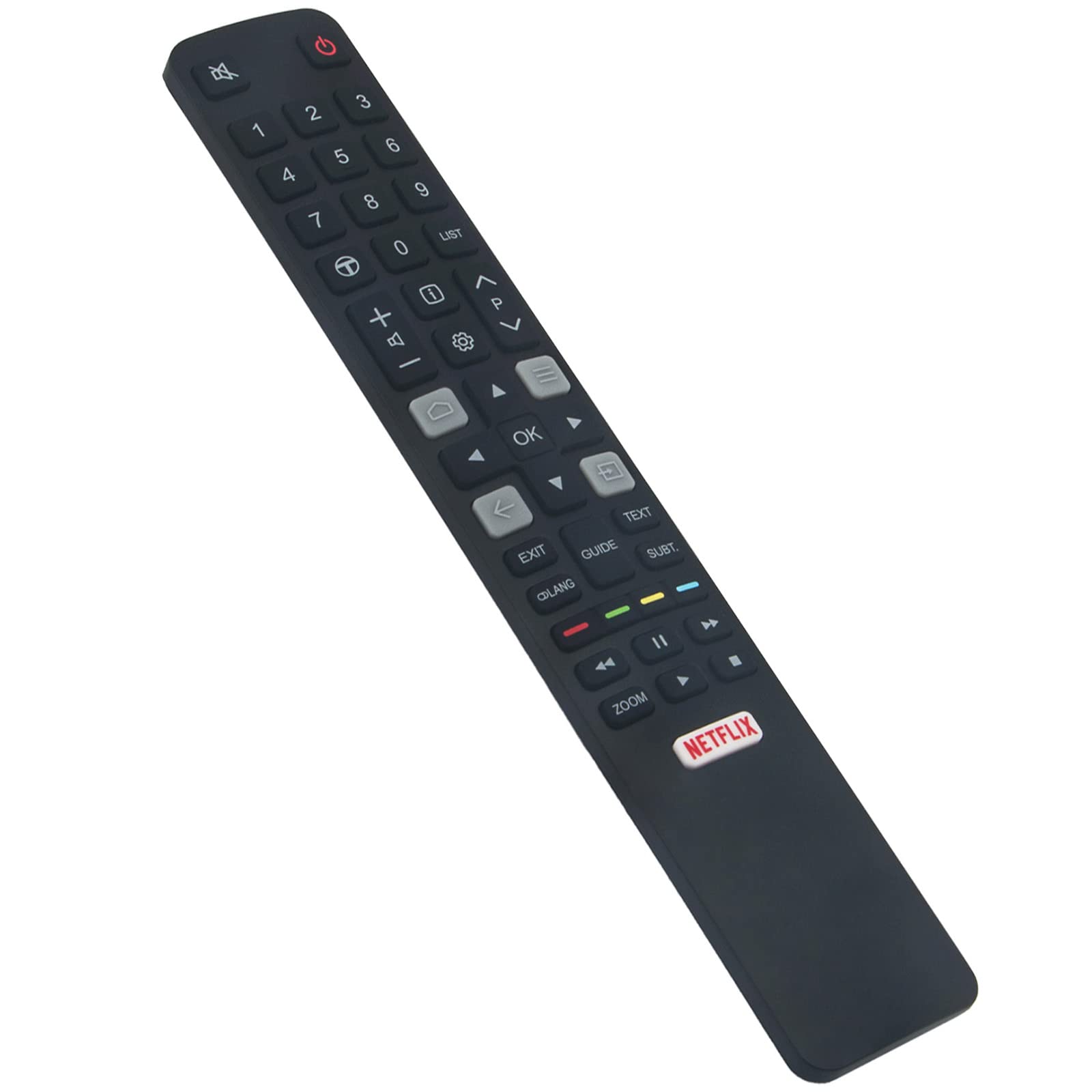 ARC802N-YUI1 06-IRPT45-DRC802NP BRC802N-YLI2 ORC802N-YLI2 QRC802N-YLI2 Replacement Remote fit for TCL 8K 4K Anroid TV 55EP680 50EP680 65EP640 55EP640 50EP640 43EP640 65DP660 55DP660 50DP660 U65X9006