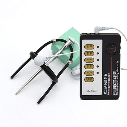 SchwarzSex Choque eléctrico SM Juguetes Sexuales para Hombres Macho ...