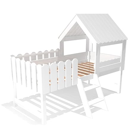 lounge-zone Spielbett Abenteuerbett Höhlenbett Baumhausbett Kinderbett Spielhöhle Bett Hochbett Hüttenbett Hausbett BAUMHAUS 