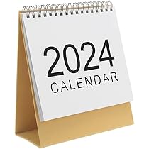 Amazon.com : 2024 Standing Desk Calendars Small Stand Up Desk Calendar 2024 Wirebound Table Standup Simple Design Monthly Scheduler from Sep 2023 to Dec 2024 (S) : Office Products