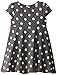 Blueberi Boulevard Baby Girls' Dot and Bows Knit Dress