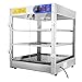 Koval Inc. Commercial 3 Tier Food Warmer Display Case Pizza Cabinet