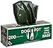 DOGIPOT 1402-10 10 Roll Case, Litter Pick up Bag Rolls, 200 Bags per Roll, Pack of 10