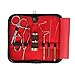 SF Fly Fishing Tying Tools Kit Gear Assortment Bullet Bobbin Threader Scissors Rotary Whip Finisher Bodkin Hackle Pliers Hair Stacker
