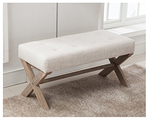 Amazon Fabric Upholstered Entryway Bench Seat 36