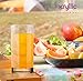 Kryllic Reusable Plastic Cups - Plastic Tumblers - Acrylic Cups For Kitchen 16oz- Clear Highball Plastic Tumbler Set of 6 Plastic Tumblers Dishwasher Safe, Bpa Free, Cups For Kitchen - Plastic Glasses