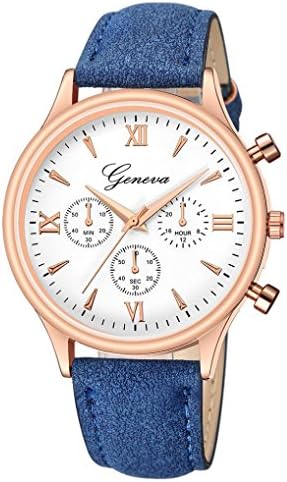 Paymenow Clearance Men Watches, Men's 2018 Fashion Chronograph Watches Leather Band Analog Quartz Wrist Watches