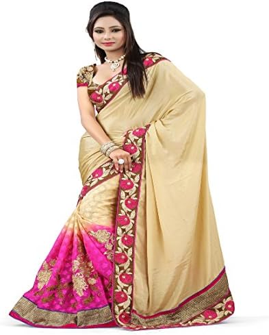 Stylo Sarees Women's Jacqurd Designer Indian Wedding Event Ethnic Part Wear Sari Free Size Grey