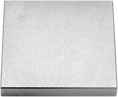 Oudtinz 4x4x1/2 Steel Bench Block Jewelry Stamping Metalworking Anvil P20 Steel
