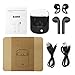 Bluetooth Earbuds Bluetooth Headphones Wireless Earbuds Wireless Headphones Mini Stereo in-Ear TWS Earpieces Earphones Microphone with Charging Box for All Bluetooth Devices (Black)