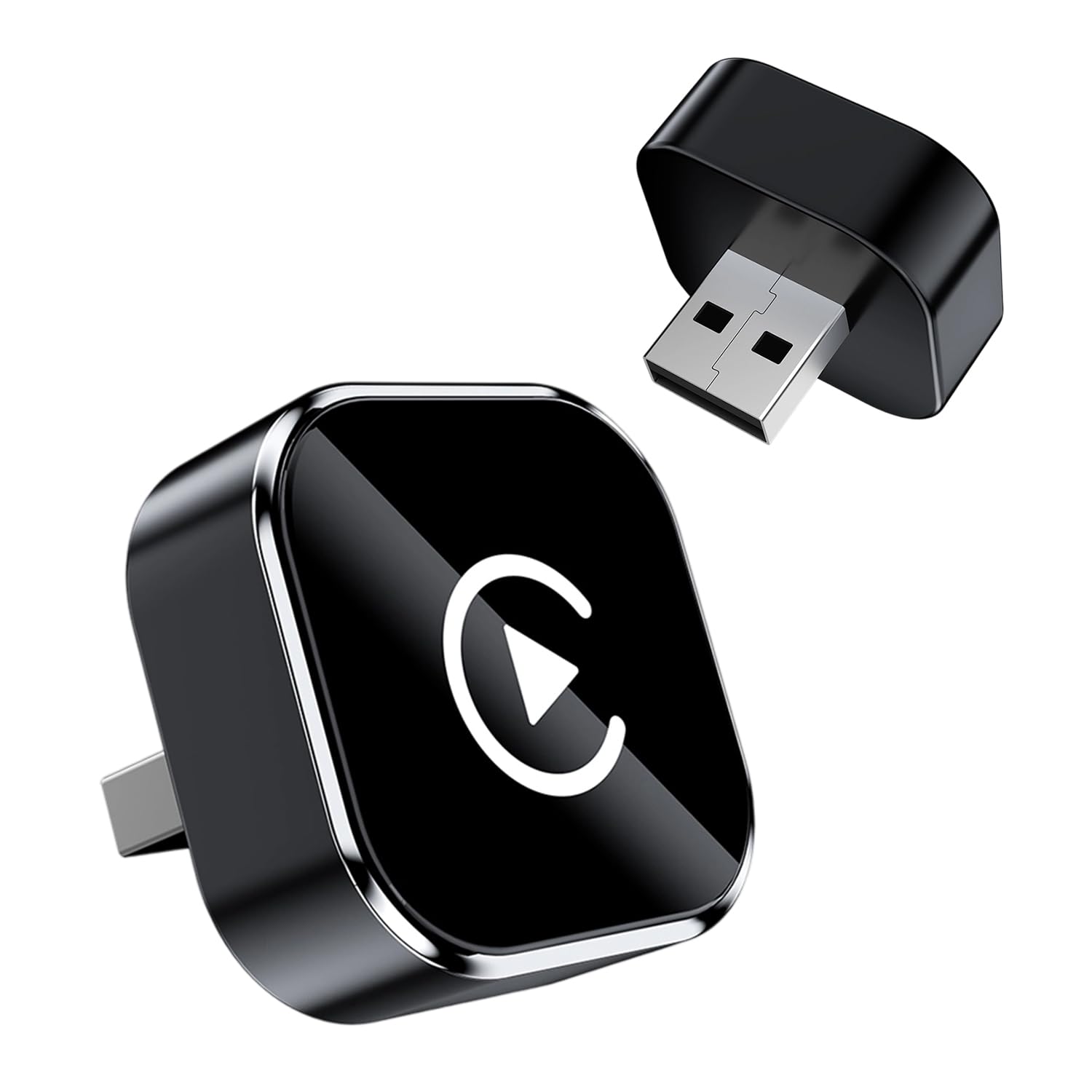 Photo 1 of Wireless CarPlay Adapter for iPhone - Plug & Play Upgrade to Wireless from Factory Wired CarPlay, Fast Stable Connection