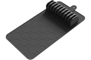 Generic Drawer Organizer Knife Mat Soft Premium Kitchen Organization Knives Organizer Silicone Knife Storage Tray, for Kitche