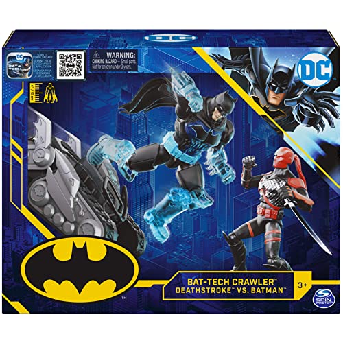 DC Comics Batman BatTech Crawler with 4inch Exclusive Deathstroke and