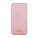 Ted Baker Sparkly Fashion Mirror Folio Case for iPhone Xs Max, Protective Cover iPhone Xs Max for Professional Women/Girls - Rose Gold