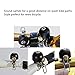 Retro Bike Bell for Adults Womens Kids, 1Pcs Vintage Road Bycicle Handlebar Stainless Steel Spurcycle Bells Brass Mountain Bikes Horn for Cycling Riding, Bike Bells, Black