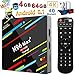 Android 8.1 TV Box, Yongf H96 MAX+ Quad Core 4GB+64GB Smart TV Box RK3328 H.265 Support BT4.1 USB3.0 WIFI 3D 4K Full HD Steaming Media Player