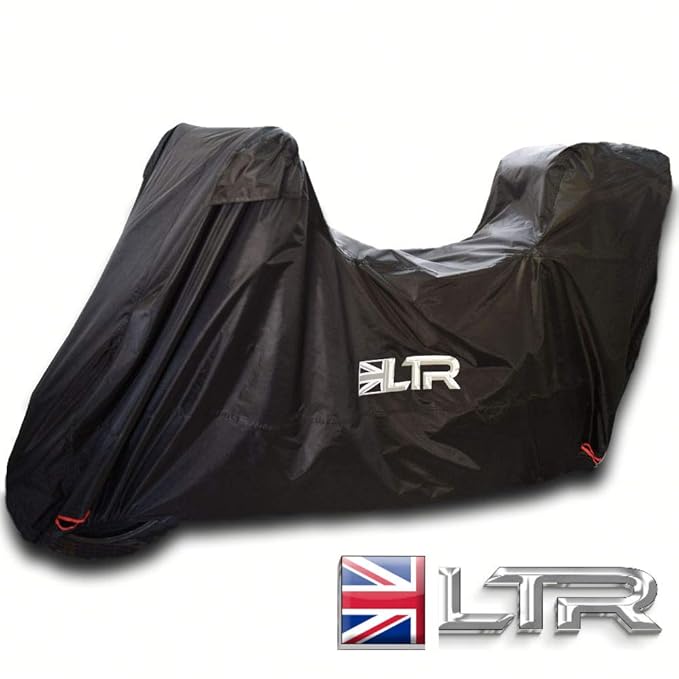 Large Motorbike Cover Top Box by LTR 300D Waterproof Rain Motorcycle