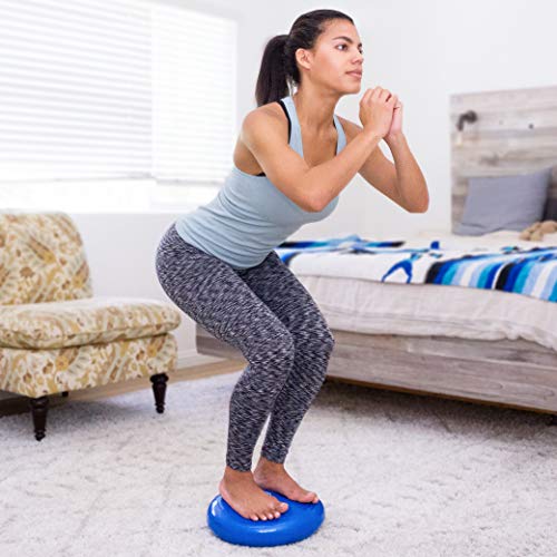 ProsourceFit Core Balance Disc Trainer, 14” Diameter with Pump for