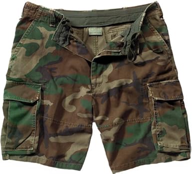 vintage camo cargo shorts