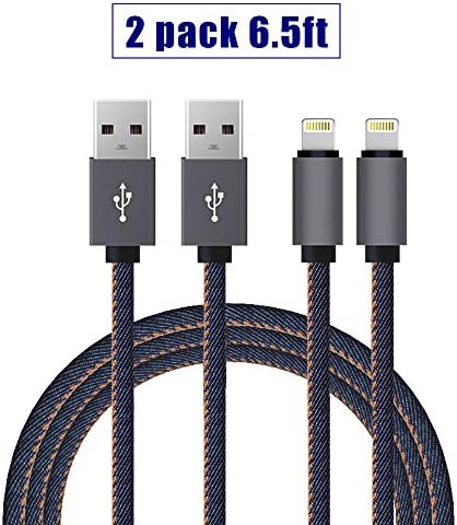 SUMDY 2pcs 6ft cable for iphone 7 cable,iphone 6s cable