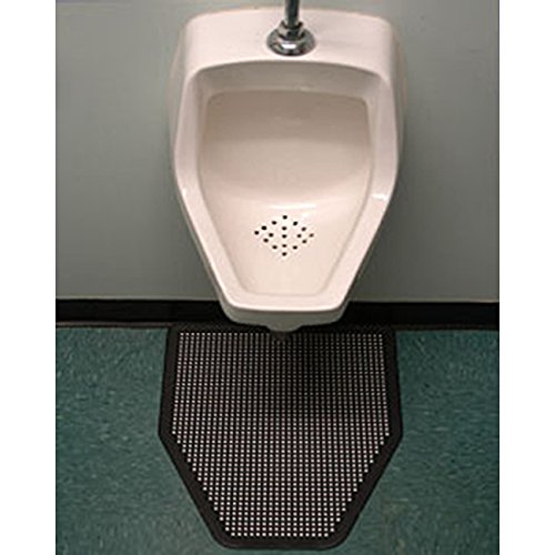 SmellRid Urine Absorbent & Odor-Control Splash Pad for Urinals for Men – Bathroom Mat for Smell Removal, Non-Slip Bathroom Mats, - Urinal Pads - 17.5 x 20.5 Inches – Pack of 6