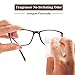 Lens Cleaning Wipes,Disposable,Quick Drying,Without stripes,Individually Wrapped,Cleansing Cloths Great for Eyeglasses,Tablets,Camera Lenses,Screens,Keyboards-Pack of 100