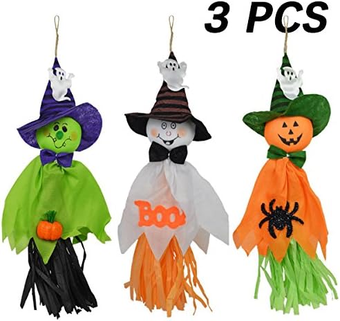 RANSE Halloween Decorations,Decorative Elements Pumpkins - Ghosts - Spiders - Boo Home, Gardens, Classroom, Bars, KTV, Supermarket, Halloween Party Decorations