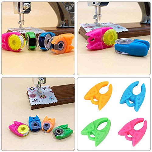 image for Pixiss Sewing Machine Needle Inserter and Threader Tool, 4X Bobbin Cli