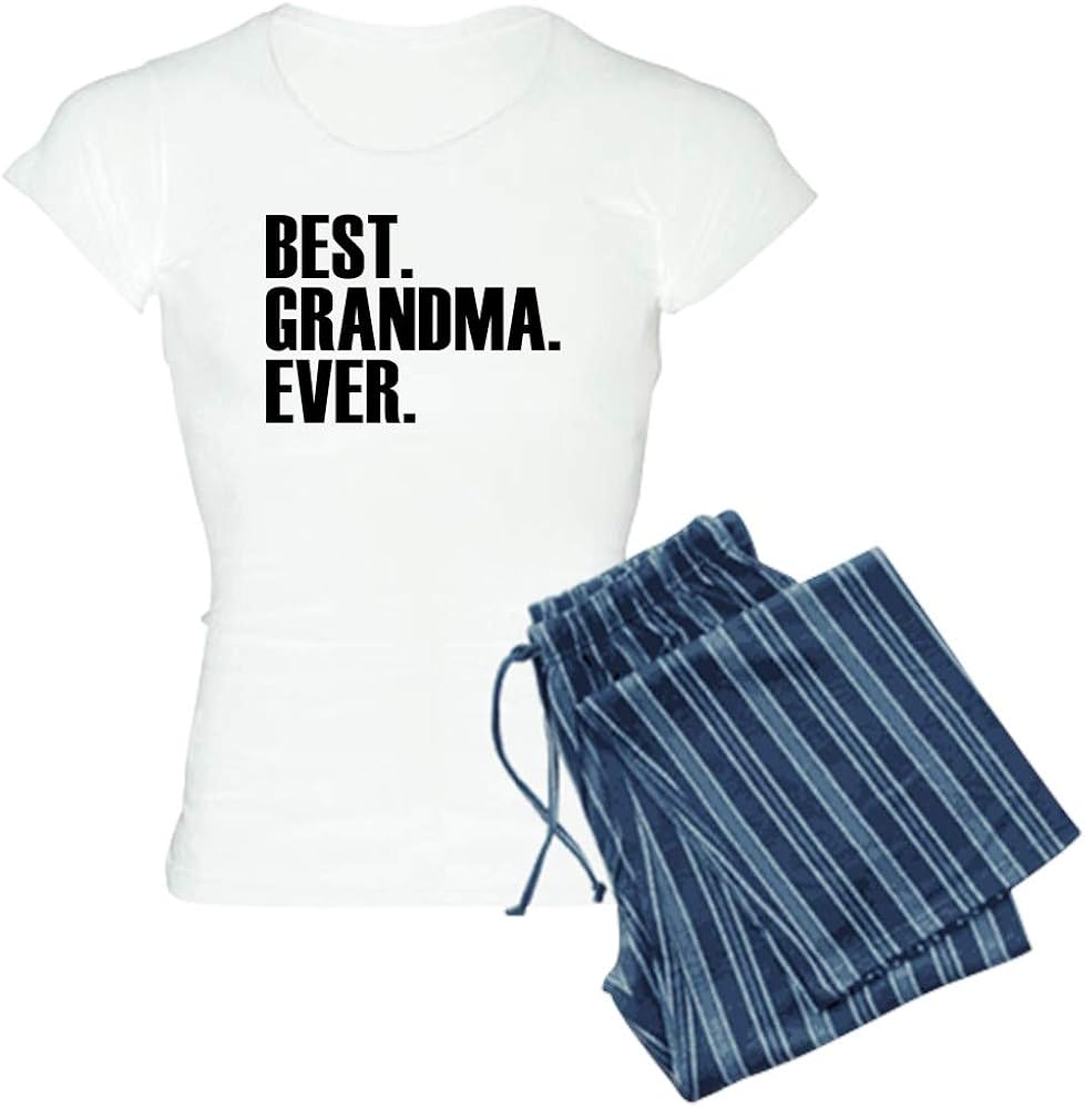 CafePress Best Grandma Ever Pajamas Women's PJs Clothing