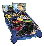 LEGO Ninjago Bedding Plush Full Size Blanket - 62 in. x 90 in.