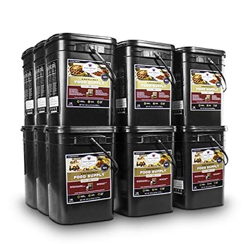 Wise Company Long Term Emergency Food Supply, Breakfast and Entree Variety (18 Buckets- Total of 2160 Servings)